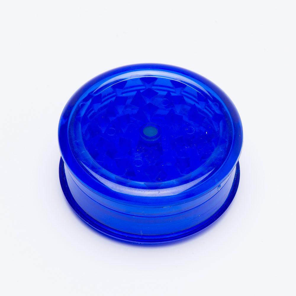 dichte donkerblauwe grinder
