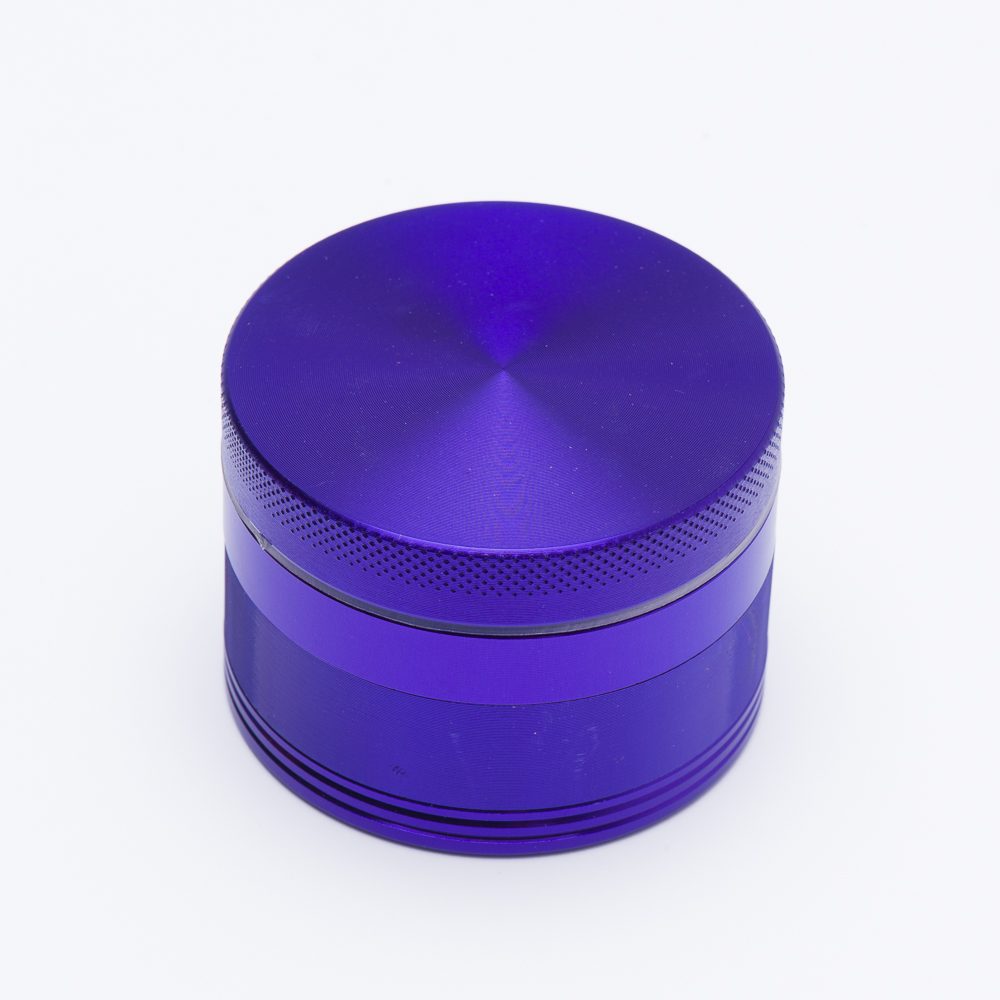 donkerpaarse luxe wiet grinder